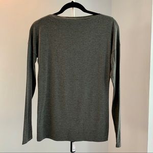 VINCE. Gray Long Sleeve Shirt Size XS